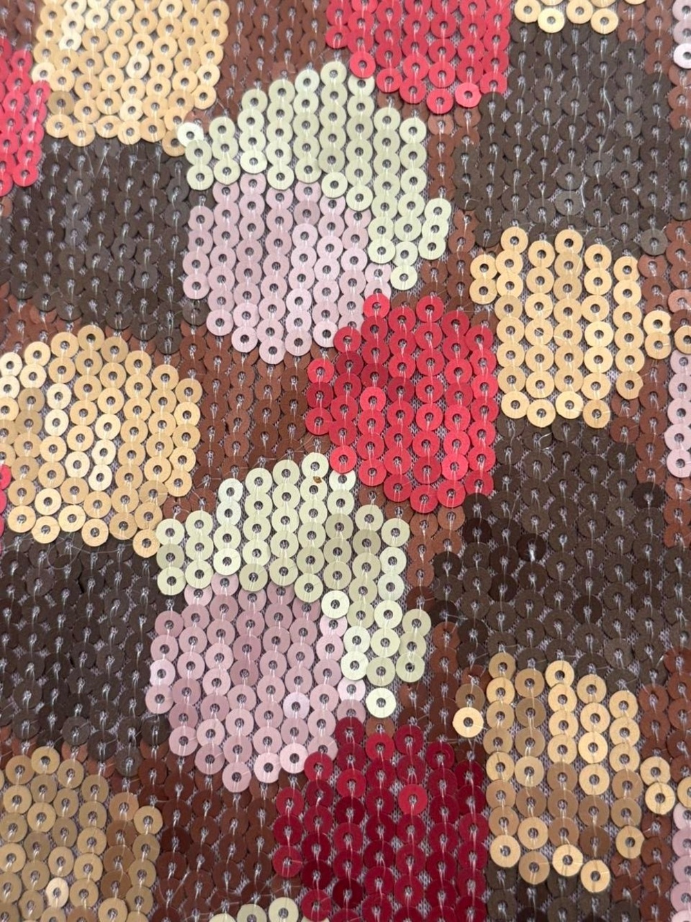 Fossil Pink Multi Sequin Racerback Tank - Picture 3 of 5